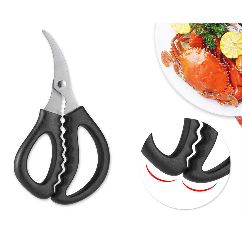 Ciseaux à homard en acier inoxydable pour crabe, poisson, fruits