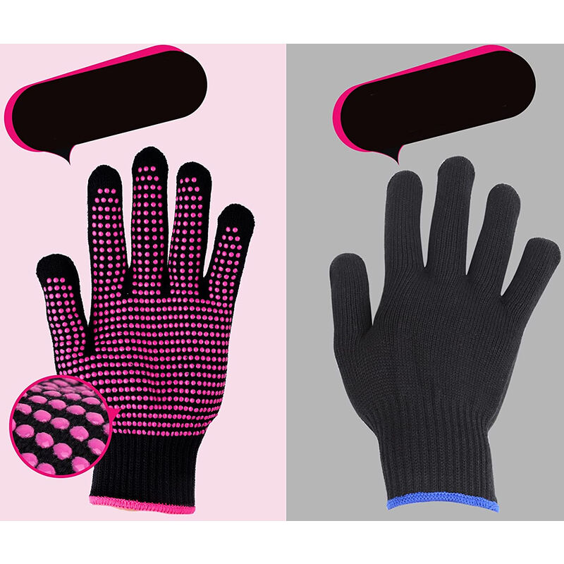 Gants de coiffure Gants d'isolation thermique avec gants surélevés