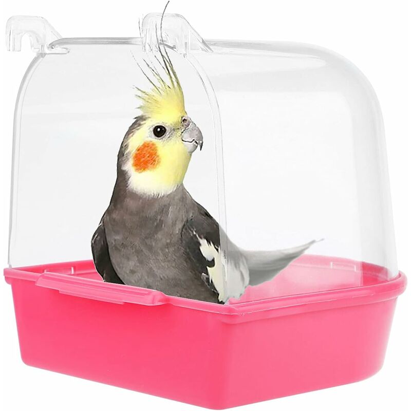 Autres Fournitures Doiseaux Cage Mangeoire Perroquet Oiseaux Eau Bol  Suspendu Boîte De Perruche Boîte De Nourriture En Plastique Pour Animaux De  Compagnie Du 6,63 €