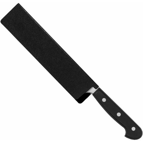Housse de protection de lame de couteau de couteau en plastique noir pour  3,5 à 10 pouces de couvercle de couteau