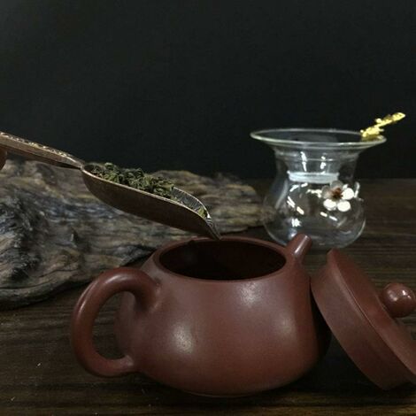 Cuillère à thé en cuivre pour thé en vrac