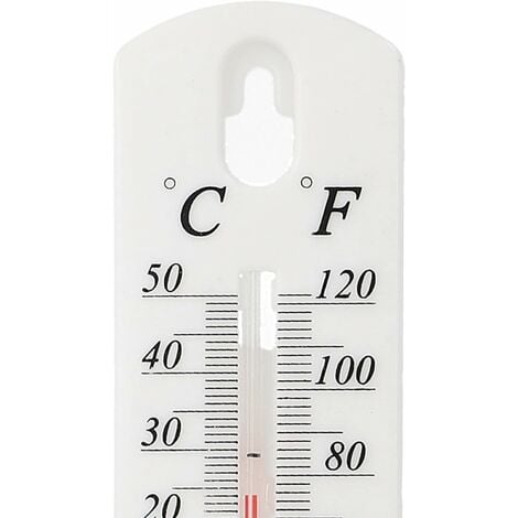 thermomètre analogique intérieur et extérieur, 12.2045, affichage