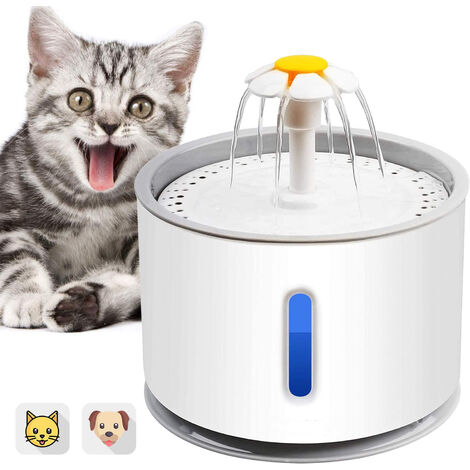 Zolux - Fontaine à eau électrique pour chat et chien - 2 litres