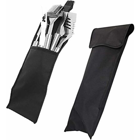 2 PCS outils de barbecue sac de rangement accessoires pour ustensiles de  barbecue sac de rangement