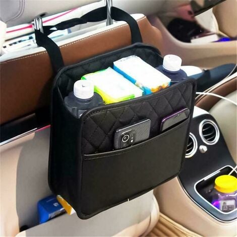 Sac de levage de dossier de siège d'auto porte - documents de voiture sac  Multi - poches