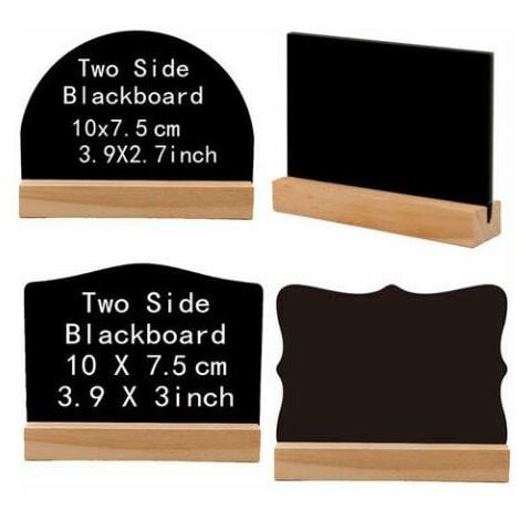 Tableau noir pour enfants - Bois - 80 x 45 cm + Craies - Achat & prix