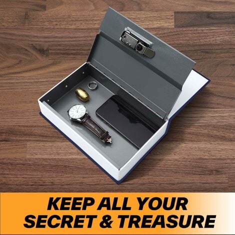 Acheter Coffre-fort secret de livre de dictionnaire, boîte de sécurité pour  argent, argent, bijoux, boîte de verrouillage
