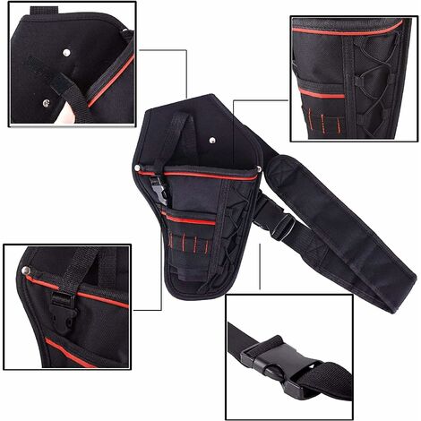 Heavy Duty Drill Sleeve tool with electricist Waist Bag suspension