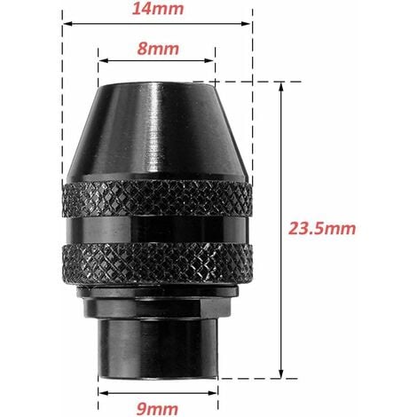 3 pièces remplacement Multi - rapide remplacement de mandrin sans