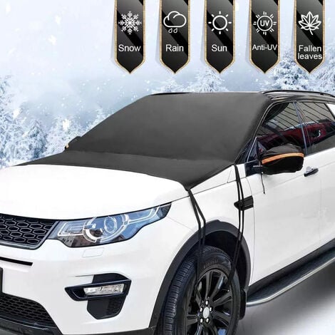 Housse de neige pour pare-brise de voiture, couverture de neige Durable,  protection contre la neige glacée avec bande réfléchissante, adaptée à la  neige - AliExpress