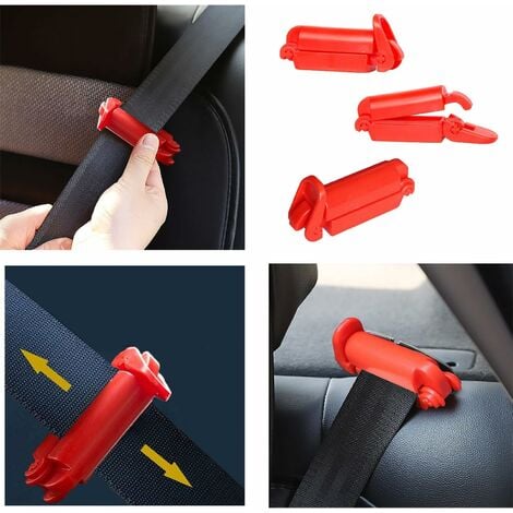 4 clips de ceinture de sécurité de voiture, ceinture de sécurité anti -  dérapante et anti - dérapante