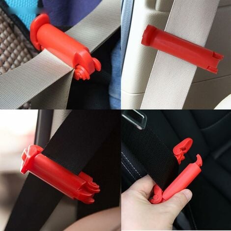 4 clips de ceinture de sécurité de voiture, ceinture de sécurité anti -  dérapante et anti - dérapante