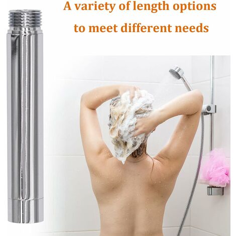 Bras de douche extra flexible pour pomme de douche et rallonge de tuyau  Bras de douche