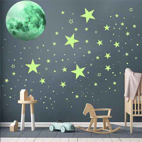 Votre autocollant mural - Design et fabrication de murale - Lune