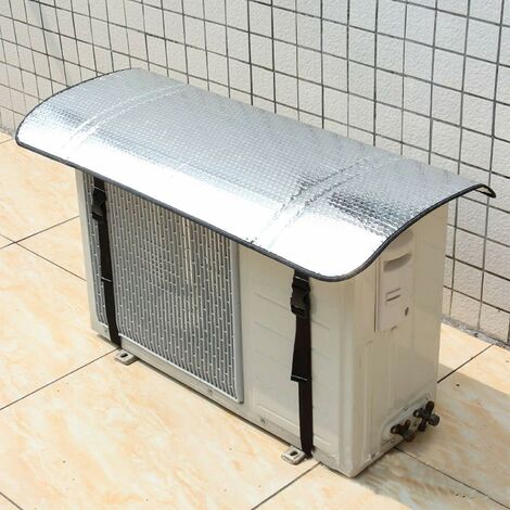 Accessoires de climatisation, protecteur AC de feuille d'aluminium d'unité  extérieure, hotte d'unité de