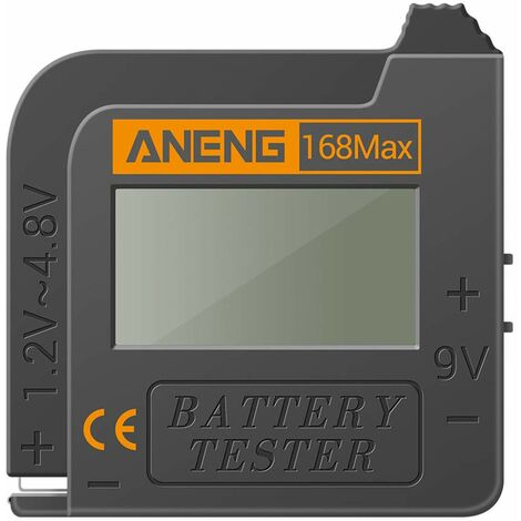 Testeur de capacité de batterie au lithium numérique universal test check  Load Analyzer affichage du bouton de contrôle batterie
