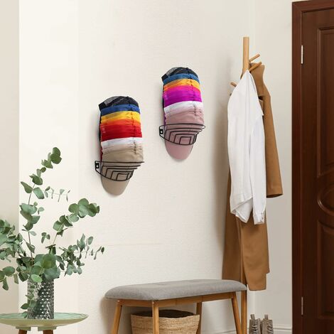 12Pcs Porte De Casquette, Crochet Chapeau Porte Casquette Mural