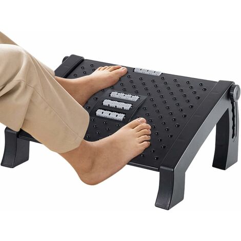 Repose pieds bureau Repose pieds ergonomique Acier / plastique