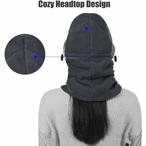 1 Pièce Chapeau Balaclava Pour Femme Avec Motif De Dents Et De