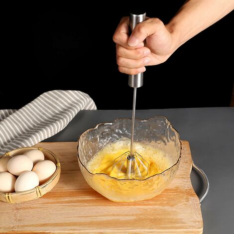 Fouet à œufs en acier inoxydable, mixeur manuel pour le pain, la  pâtisserie, danois, outils de cuisine