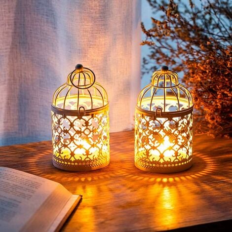 Lanternes à bougies suspendues, lanterne de style vintage de 37,5