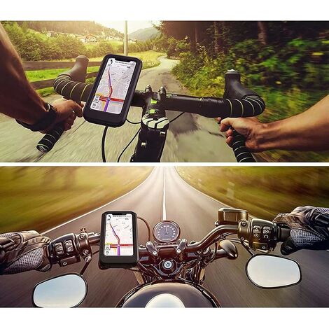 Acheter Vélo moto vélo support pour téléphone anti-dérapant 360 degrés  réglable rotatif support pour téléphone vélo supports de téléphone