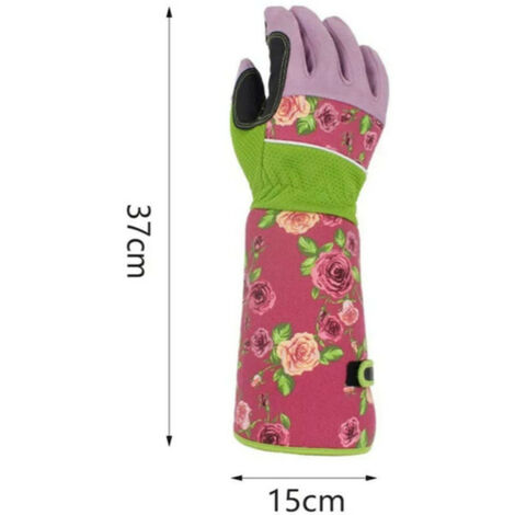 Gants de jardin à manches longues, gants de jardinage anti-épines pour  hommes et femmes