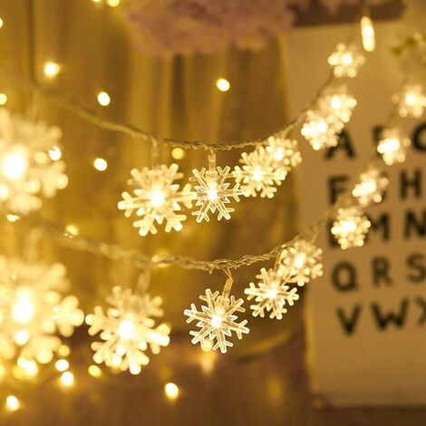 Curtain Fairy Lights 200 LED 2m x 2m Lumières de Noël Imperméable à l'eau  USB Powered 8 Modes & Remote String Lights pour Chambre Mur Fenêtre Patio  Party Noël Décorations extérieures intérieures 