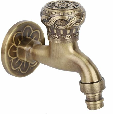 G1/2  Antique unique robinet d'eau froide cuivre Style européen