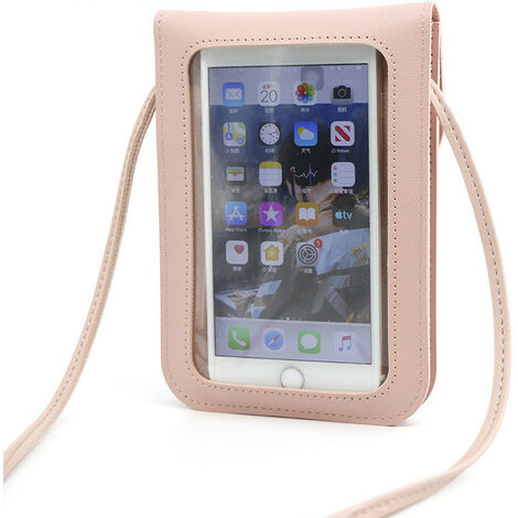 Pochette de Rangement Légère pour Téléphone Portable avec Fenêtre