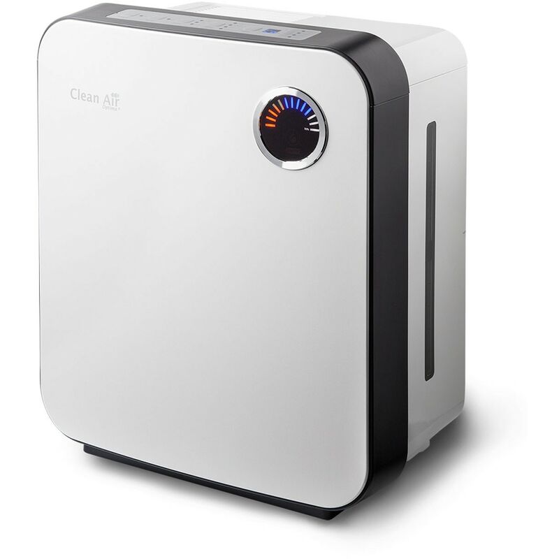 Humidificador de aire y purificador de aire CLEAN AIR OPTIMA CA-807 Blanco / hasta 70 m2 / filtro carbón / 400 ml/h