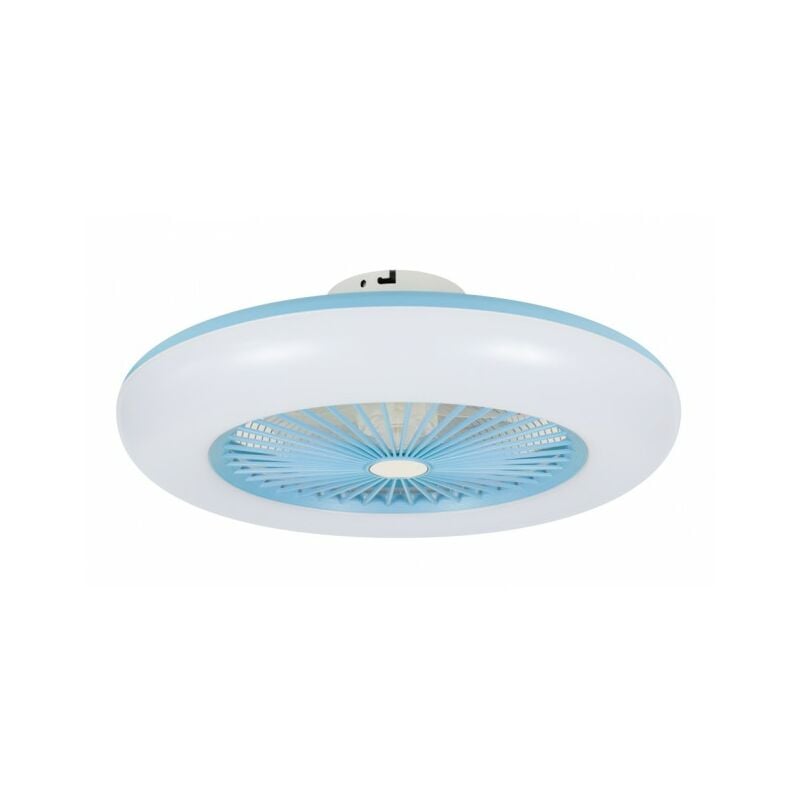 Ventilador De Techo Sin Aspas Noaton 11055A CALLISTO AZUL / 58cm / Con Luz LED Y Mando