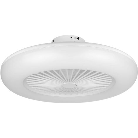 Ventilador de techo sin aspas Noaton 12058W TRITON / 58cm / Con luz LED y  mando