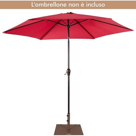 Base per ombrellone 46 x 46 x 35 cm | Leroy Merlin