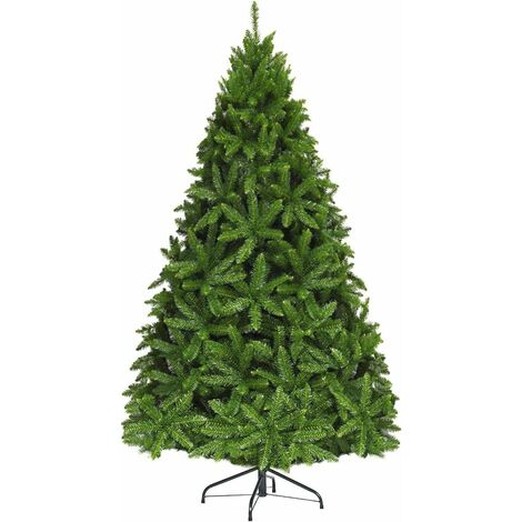Albero Di Natale Artificiale 150/180/225 Cm Con Rami Folti E Base In Metallo – REALAX4LIFE, Realistico E Facile Da Montare