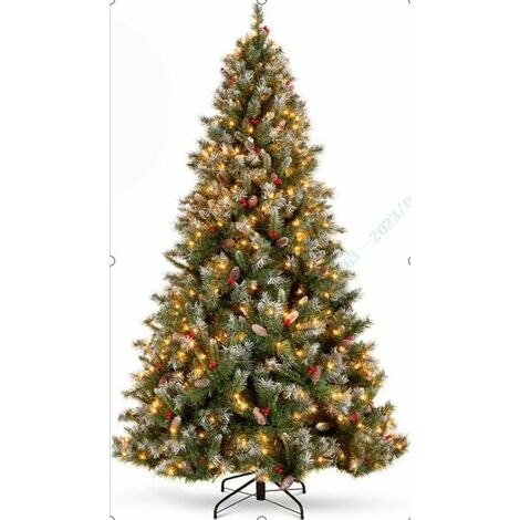 RELAX4LIFE Ghirlanda Di Natale 275 Cm, Ghirlanda Decorativa Illuminata
