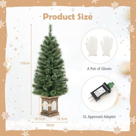 RELAX4LIFE Albero Di Natale Bianco Artificiale 180cm Con Luci In Fibre Ottiche E Addobbi 1 Stella E Fiocchi Di Neve A Led Rami Folti E Realistici In Pvc Base Pieghevole In Ferro 80788230