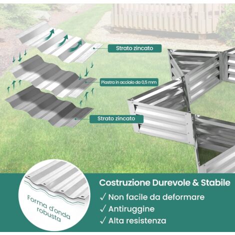 Foglio Alluminio Per Letti Rialzati Windhager - 0.9x6.5m, HDPE, Certificato TÜV, Impermeabile - Foto 13