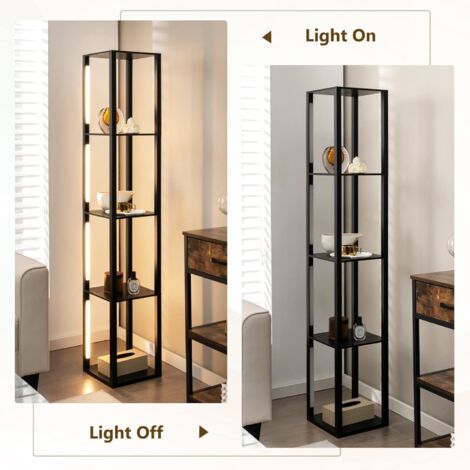 Lampada Piantana da Terra LED 30W 2500Lm Moderna Luce Dimmerabile