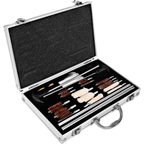 Kit Pulizia Armi 24 Pezzi - Set Manutenzione Per Pistole E Fucili, Portatile Con Custodia - Foto 5