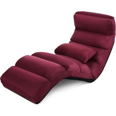 Sedia Da Pavimento Regolabile Floguuor - Schienale, 14 Livelli, Portata 150 Kg - Foto 3