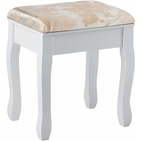 Toeletta Trucco Per Bambina Relax4Life - Specchiera Con Sgabello E Accessori, Legno 34x50x93cm - Foto 10