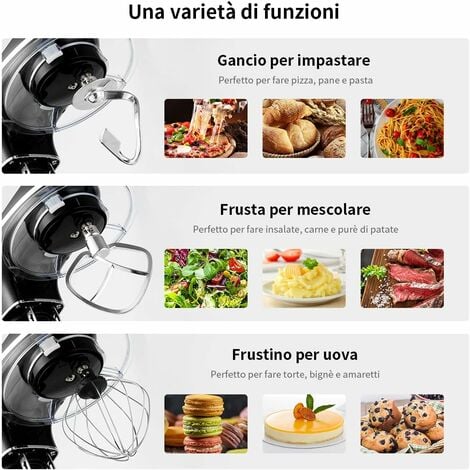 Impastatrici da 10 Kg - Prepara Grandi Quantità di Pane e Pizza