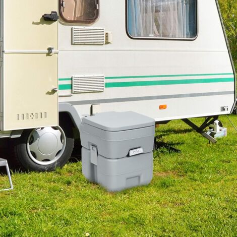 Serbatoio Wc Rimovibile WC Portatile Da Campeggio 20 Litri | Toilette Da Viaggio Con Serbatoio Rimovibile | Per Camper E Barca Doccia Da Campeggio