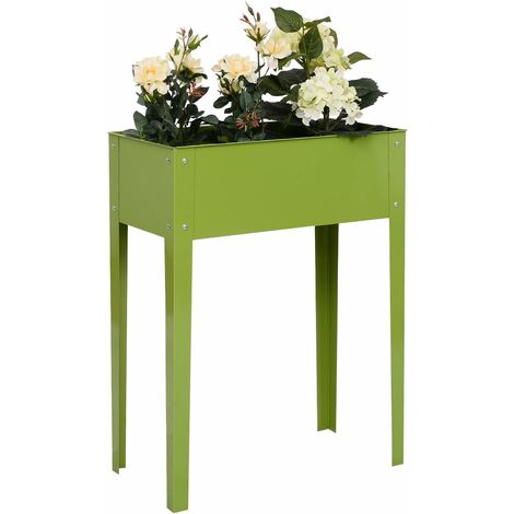 Fioriera Rettangolare In Argilla JonesHouseDeco – Alta 38 Cm, Con Fori Di Drenaggio, Per Interni/esterni - 3