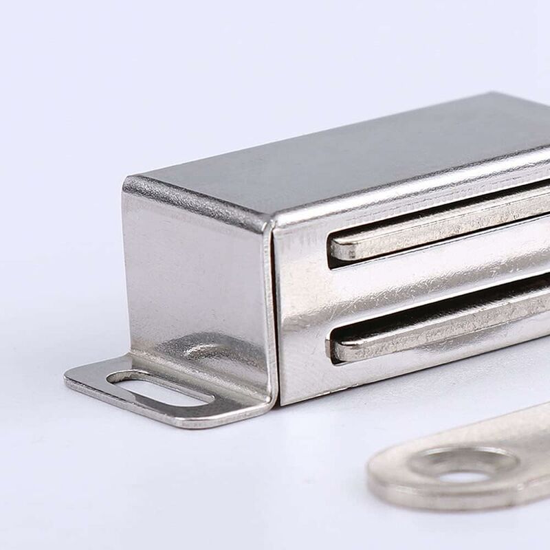 Magneti magnetici per porta dell'armadio 10 kg Forti magneti per porta  dell'armadio in acciaio inossidabile (6 pezzi) (viti in acciaio  inossidabile)