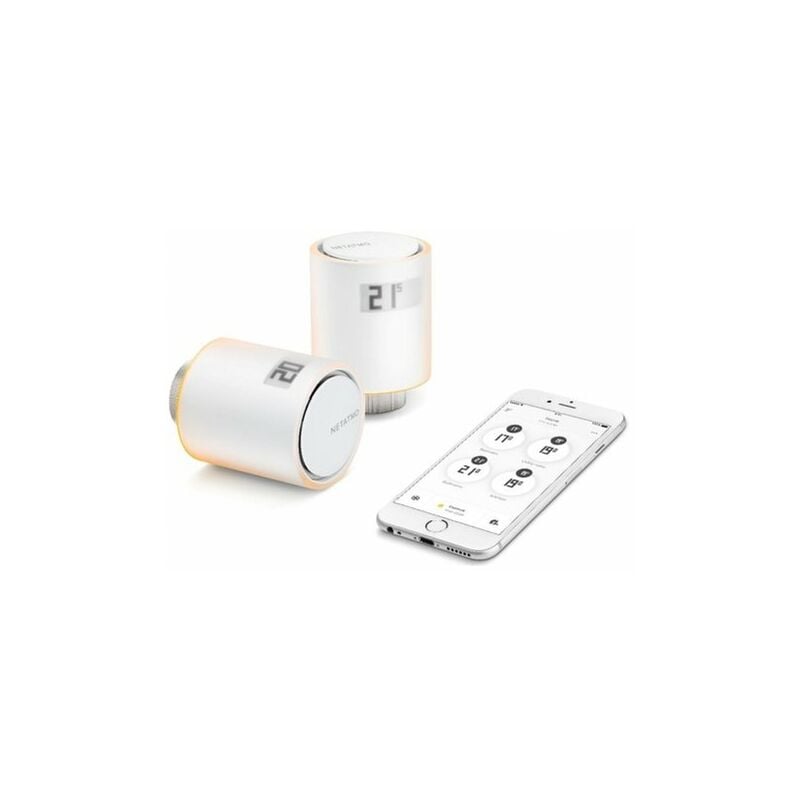 Netatmo Starter Kit Relé e 2 Valvole Termostatiche