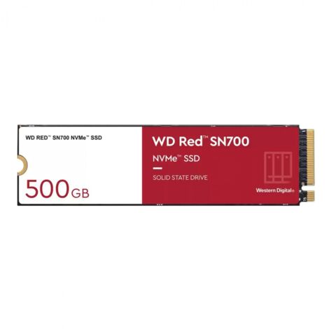 Western Digital SSD 500 GB Serie WD Red SN700 M. 2 Interfaccia PCI Express (1/3)