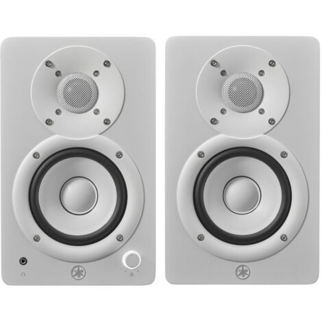 Yamaha Coppia casse monitor Yamaha HS SERIES HS4 White White