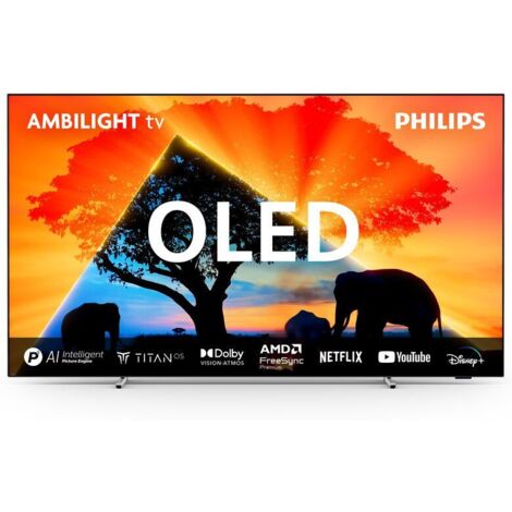 TV Philips 55" (139 Cm) 4K LED Ambilight - Android TV - Modèle 55PUS8949 (2024) - Occasion